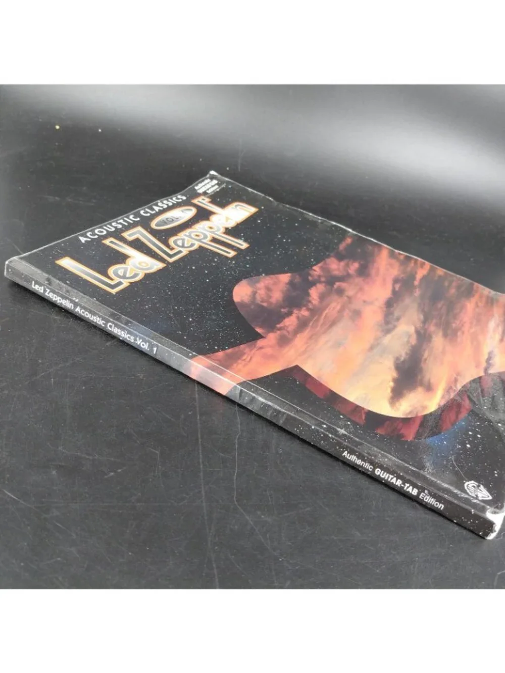 Vintage Led Zeppelin Acoustic Classics Vol1 Guitar Tab Songbook Warner Bros USA